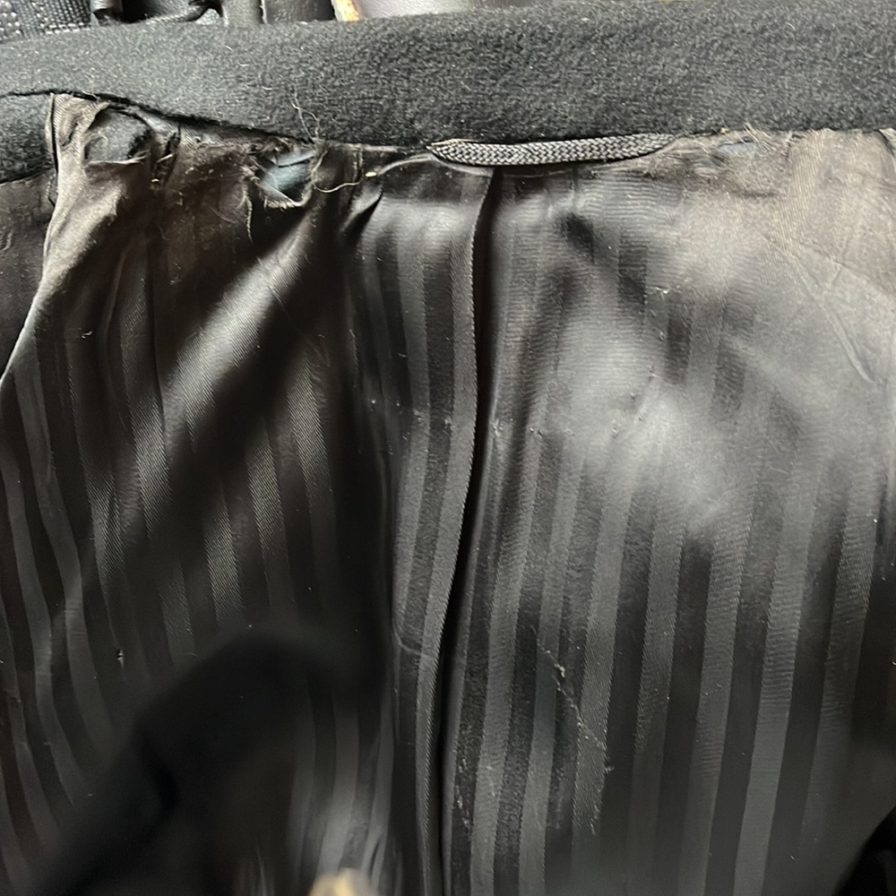Sold sold Vintage cashmere Banks Philadelphia Botany 500 tailored by Daroff 44 - Picture 9 of 13
